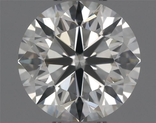 0.5 carat I-IF Very Good cut Natūralus Round Deimantas (1)