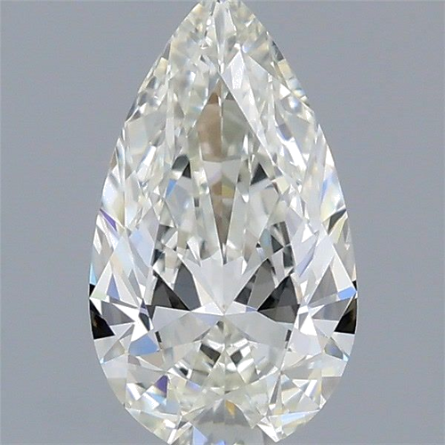 0.4 carat I-VVS1 Natūralus Pear Deimantas (1)