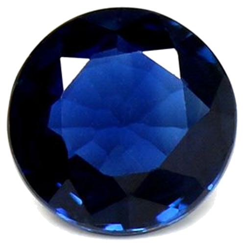 0.58 carat BLUE Round Safyras (1)
