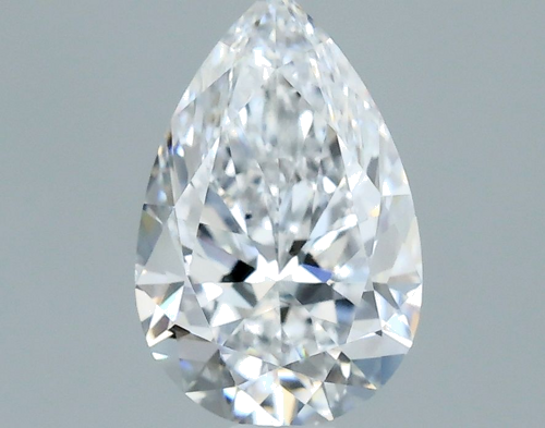 0.5 carat D-VS1 Natūralus Pear Deimantas (1)