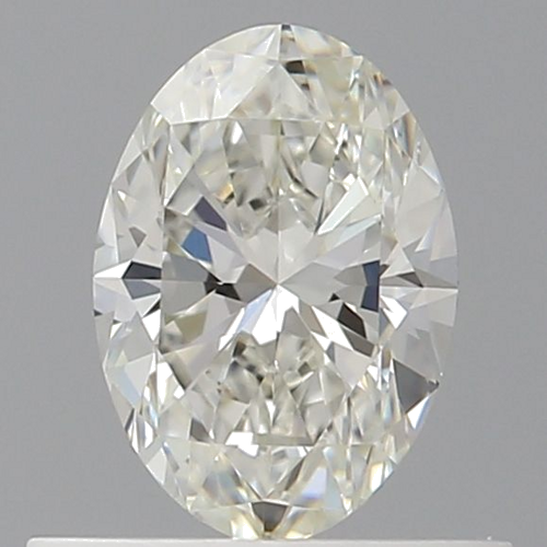 0.53 carat H-VVS1 Natūralus Oval Deimantas (1)