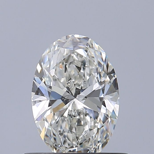 0.51 carat G-IF Natūralus Oval Deimantas (1)