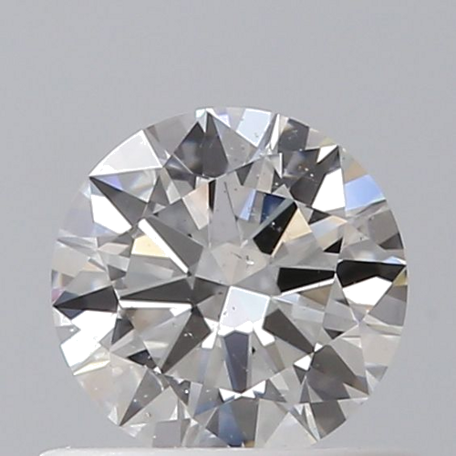 0.5 carat F-SI2 Excellent cut Natūralus Round Deimantas (1)