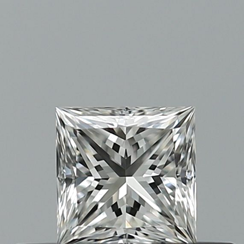 0.3 carat F-IF Natūralus Princess Deimantas (1)