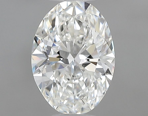 0.54 carat H-VVS2 Natūralus Oval Deimantas (1)