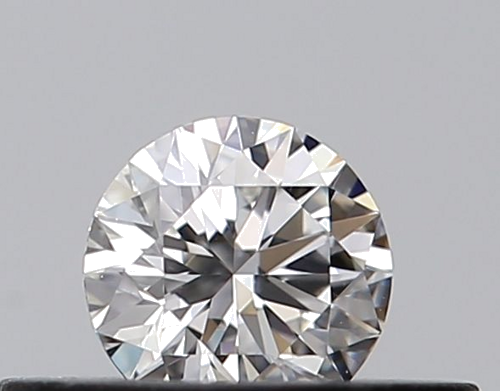 0.22 carat F-IF Excellent cut Natūralus Round Deimantas (1)