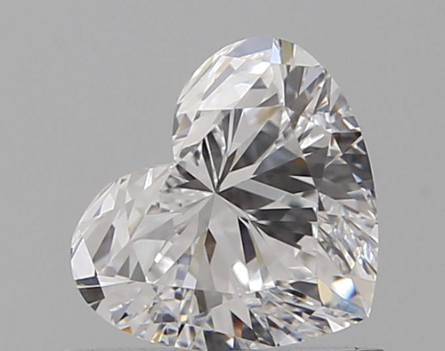 0.71 carat D-VS2 Natūralus Heart Deimantas (1)