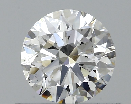 0.5 carat E-SI2 Excellent cut Natūralus Round Deimantas (1)