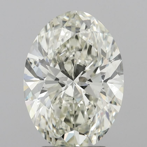 3.0 carat K-SI1 Natūralus Oval Deimantas (1)
