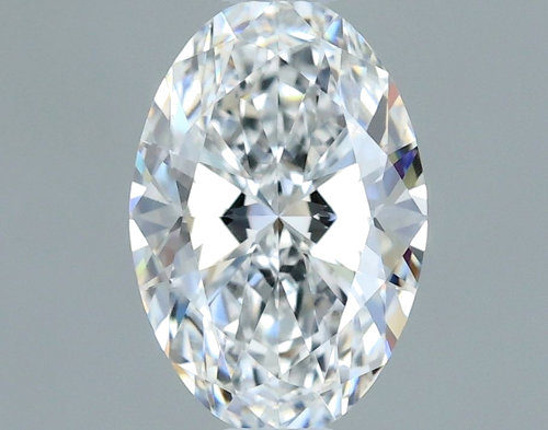 0.5 carat D-VVS1 Natūralus Oval Deimantas (1)