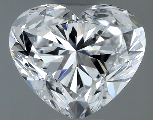 1.03 carat D-VVS2 Natūralus Heart Deimantas (1)