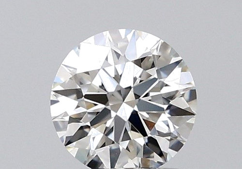 0.42 carat H-IF Excellent cut Natūralus Round Deimantas (1)