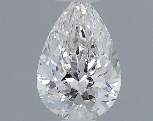 0.32 carat H-SI1 Natūralus Pear Deimantas (1)