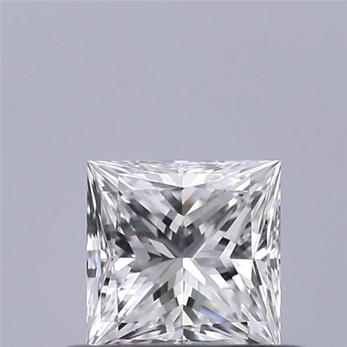 0.42 carat E-IF Natūralus Princess Deimantas (1)