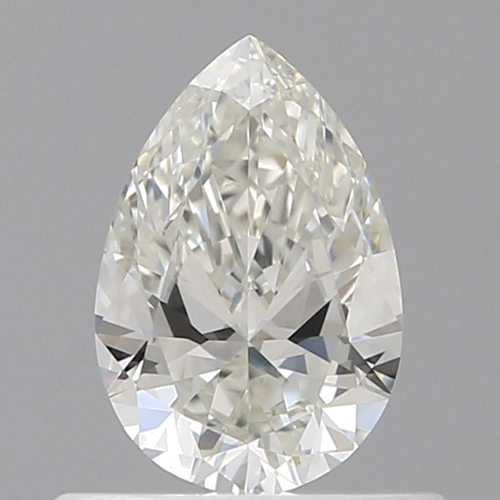 0.5 carat I-VVS1 Natūralus Pear Deimantas (1)