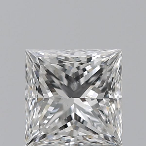 1.02 carat F-SI1 Natūralus Princess Deimantas (1)