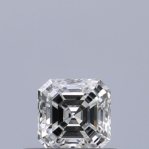 0.3 carat F-VVS2 Natūralus Asscher Deimantas (1)