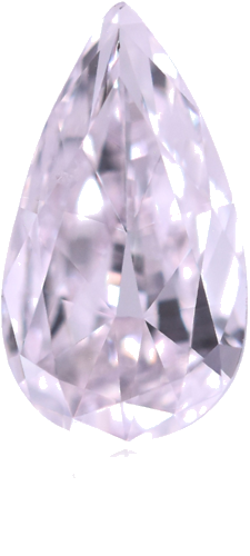 0.51 carat Very Light  Pink-VS2 Natūralus Pear Deimantas (1)