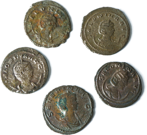 Antoninian Salonina (254-268) Roman Empire silver coin (3)