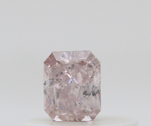 0.25 carat Fancy Pink-SI2 Natūralus Radiant Deimantas (1)