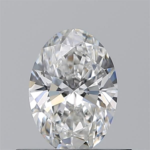 0.51 carat F-VVS1 Natūralus Oval Deimantas (1)