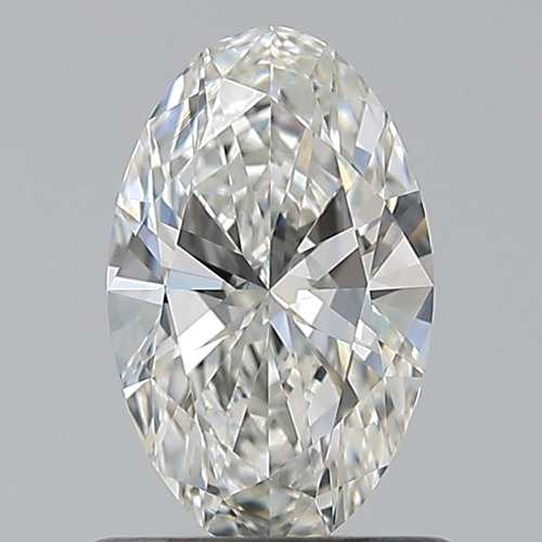 0.7 carat H-VVS1 Natūralus Oval Deimantas (1)