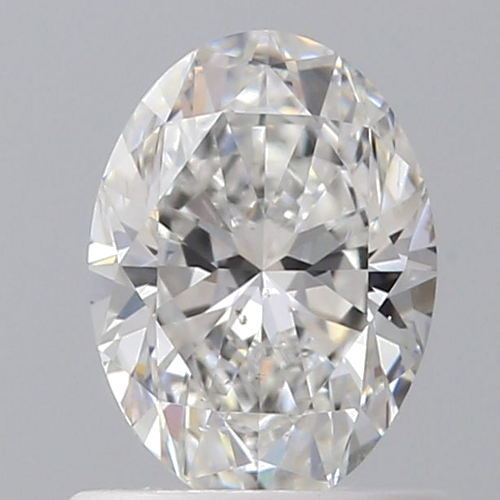 0.72 carat F-SI1 Natūralus Oval Deimantas (1)