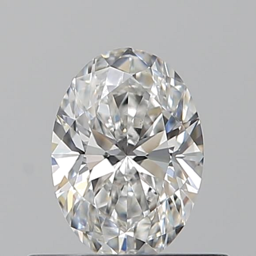 0.5 carat F-VS2 Natūralus Oval Deimantas (1)