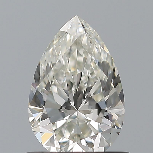 0.7 carat J-VVS1 Natūralus Pear Deimantas (1)