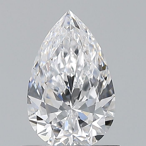 0.8 carat D-VVS2 Natūralus Pear Deimantas (1)