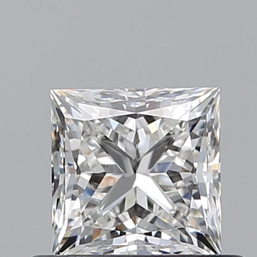 0.6 carat G-VS2 Natūralus Princess Deimantas (1)