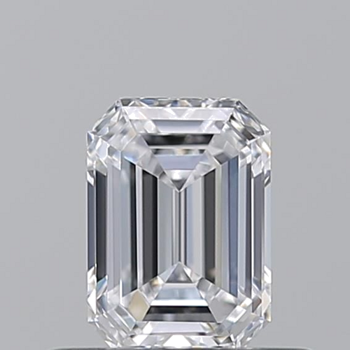 0.5 carat D-VVS2 Natūralus Emerald Deimantas (1)