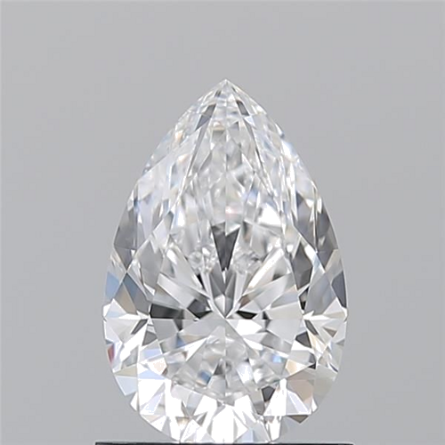 1.03 carat D-VVS1 Natūralus Pear Deimantas (1)