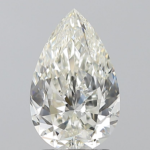 2.01 carat H-VS1 Natūralus Pear Deimantas (1)