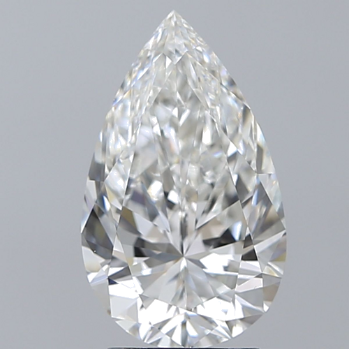 3.01 carat G-VS1 Natūralus Pear Deimantas (1)