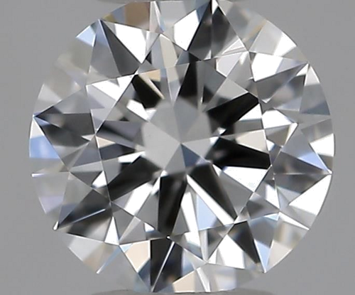 0.45 carat F-VVS2 Excellent cut Natūralus Round Deimantas (1)