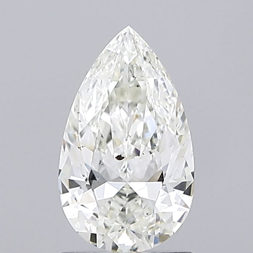 1.0 carat J-SI2 Natūralus Pear Deimantas (1)