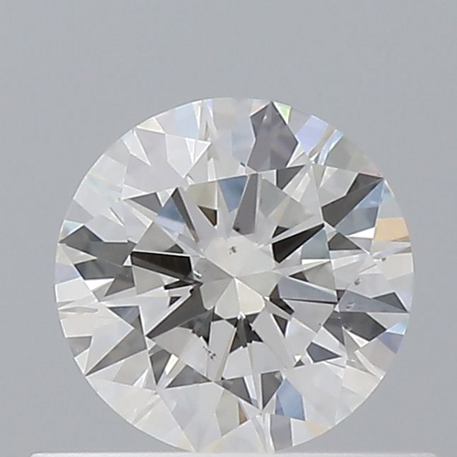 0.46 carat F-SI1 Excellent cut Natūralus Round Deimantas (1)