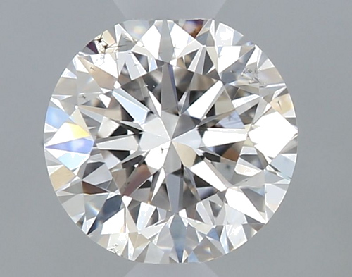 0.5 carat I-SI1 Very Good cut Natūralus Round Deimantas (1)