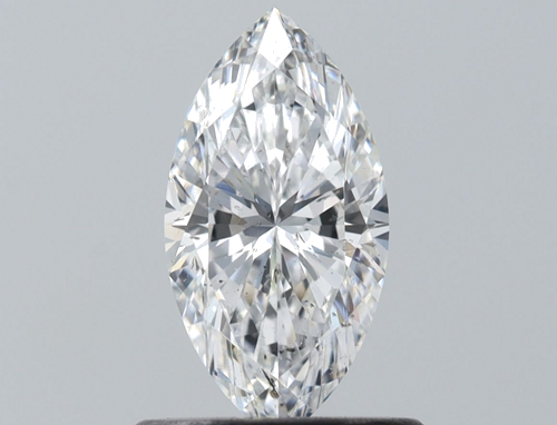0.61 carat D-SI2 Natūralus Marquise Deimantas (1)