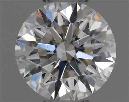 0.32 carat F-SI1 Excellent cut Natūralus Round Deimantas (1)