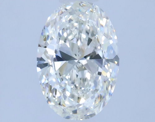 0.58 carat G-VVS2 Natūralus Oval Deimantas (1)