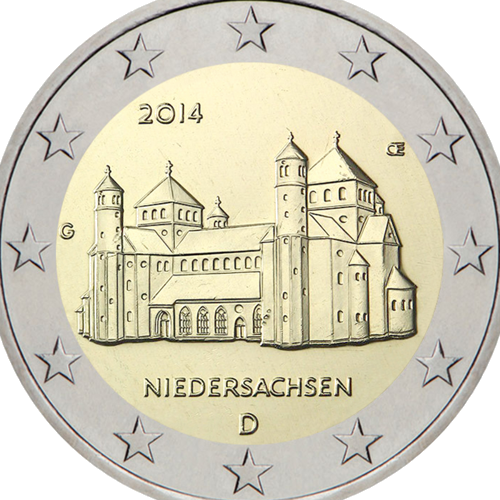 2014 Germany St. Michael Church 2 euro coin (2)