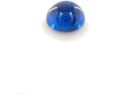 1.76 carat BLUE CABOCHON cut Round Safyras (1)