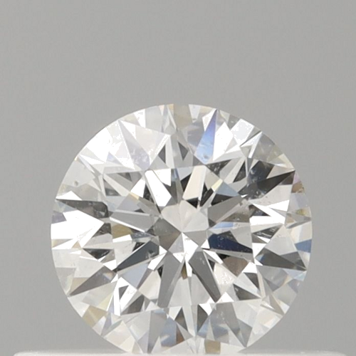 0.37 carat F-SI2 Excellent cut Natūralus Round Deimantas (1)