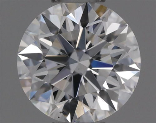 0.38 carat E-SI1 Excellent cut Natūralus Round Deimantas (1)