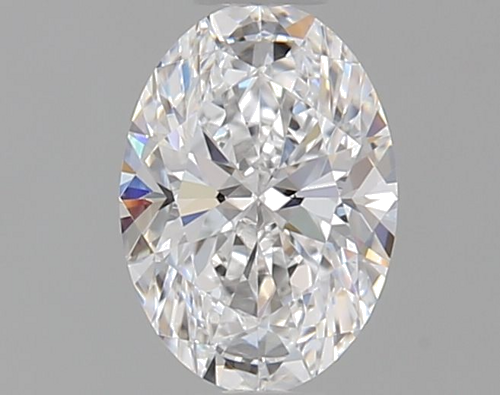 0.41 carat D-VVS1 Natūralus Oval Deimantas (1)
