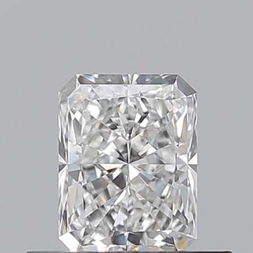 0.5 carat F-VVS1 Natūralus Radiant Deimantas (1)