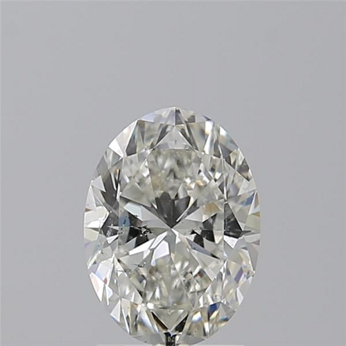 2.01 carat I-SI2 Natūralus Oval Deimantas (1)