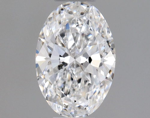 0.3 carat D-SI2 Natūralus Oval Deimantas (1)